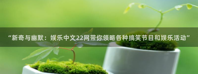 长征平台app新版上线体验.游戏更新入口.中国：“新奇与幽默：娱乐中文22网带你领略各种搞笑节目和娱乐活动”